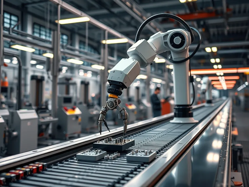 W jaki sposób nowoczesne roboty produkcyjne rewolucjonizują wydajność w przemyśle?