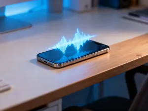 Dwa nowoczesne smartfony zestawione obok siebie na minimalistycznym tle, prezentujące różnice w designie urządzeń.